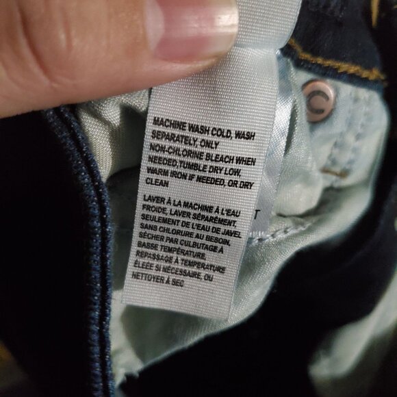 Lucky Brand Jeans Womens 2/26 Dark Blue Sweet Straight Mid Rise Denim - Picture 5 of 15